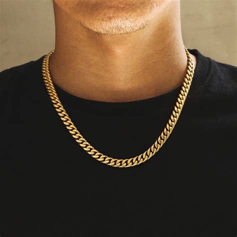 gucci mens gold chain